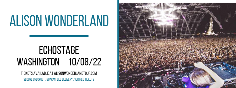 Alison Wonderland at Alison Wonderland Tour tickets Alison Wonderland at Alison Wonderland Tour